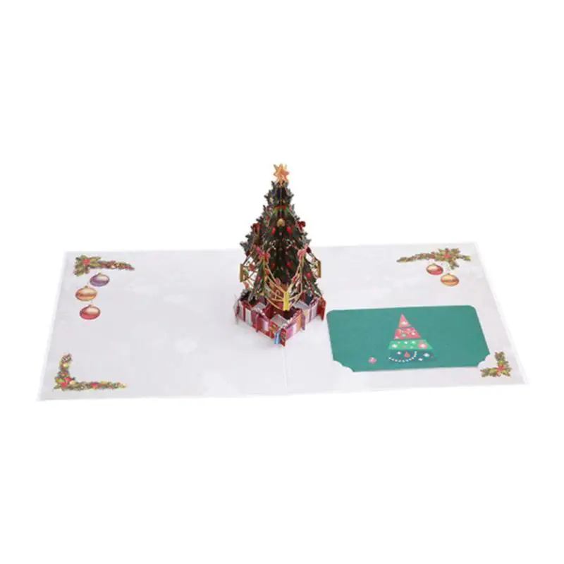 1/10 Pcs Christmas Tree 3D Postcard Hollow Carved Greeting Card Paper Invitations Creative Blessing Handmade Xmas Gift Postcard
1/10 Pcs Christmas Tree 3D Postcard Hollow Carved Greeting Card Paper Invitations Creative Blessing Handmade Xmas Gift Postcard