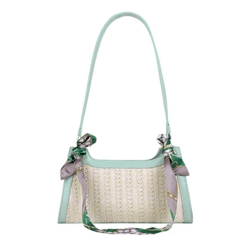 Women Summer Woven Totes Bag PU Elegant Straw Beach Holiday Shoulder Handbags Youth Ladies Simple Versatile Bag
Women Summer Woven Totes Bag PU Elegant Straw Beach Holiday Shoulder Handbags Youth Ladies Simple Versatile Bag