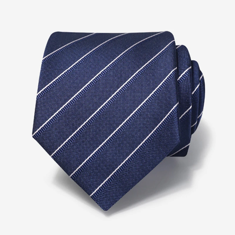 New Fashion Business Navy Blue Striped Tie For Men 8cm Wide Silk Necktie Wedding Party Work Dress Suit Zipper Cravat Gift Box
New Fashion Business Navy Blue Striped Tie For Men 8cm Wide Silk Necktie Wedding Party Work Dress Suit Zipper Cravat Gift Box