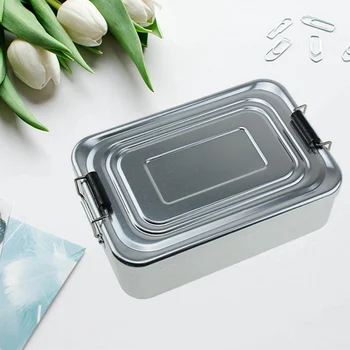 Aluminum Outdoor Portable Lunch Box For Kids Food Container Bento Boxstorage Thermal Metal Box Stock
Aluminum Outdoor Portable Lunch Box For Kids Food Container Bento Boxstorage Thermal Metal Box Stock