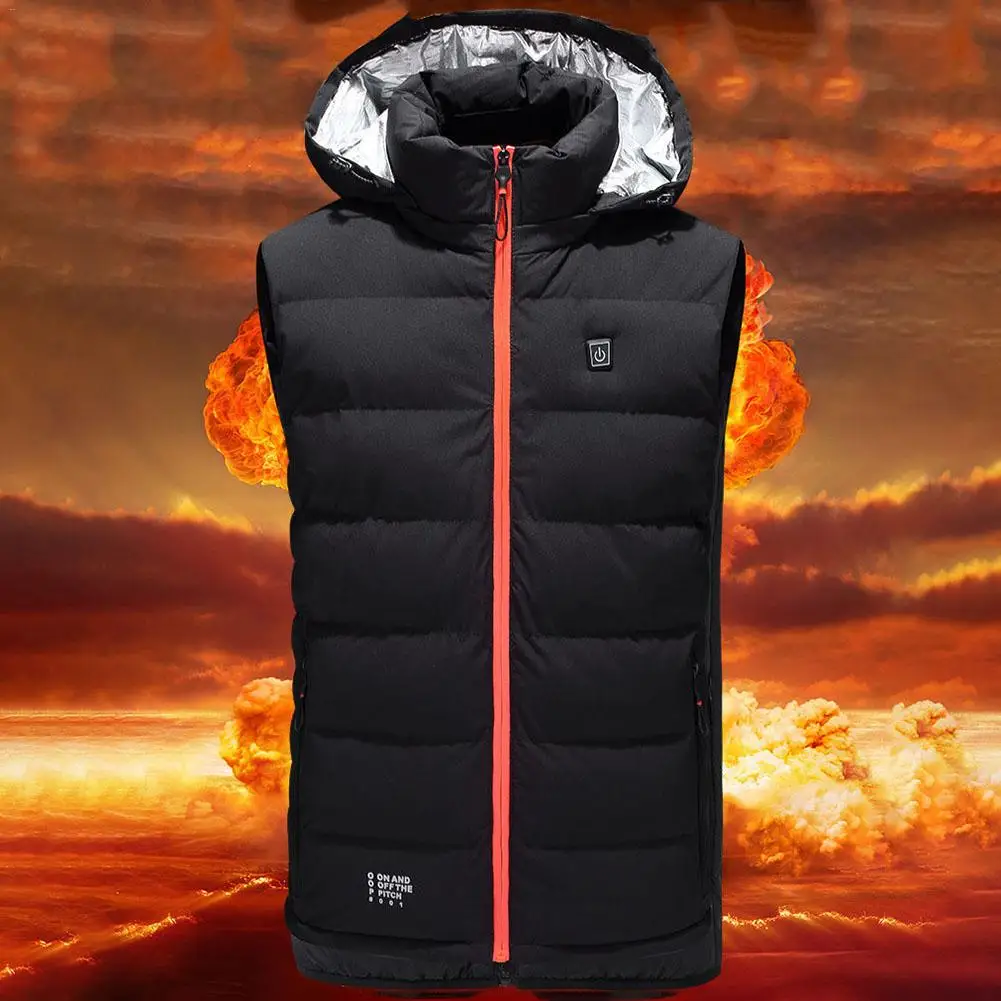 Smart Heating Vest USB Charging Three-speed Temperature Control Winter Warm Clothes Electric Vest Outdoor Men Thermal Waistcoat
Smart Heating Vest USB Charging Three-speed Temperature Control Winter Warm Clothes Electric Vest Outdoor Men Thermal Waistcoat