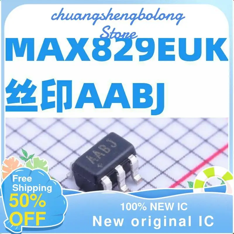 10-200PCS MAX829EUK MAX829 AABJ SOT23/5L MAX New original IC Adjustable switching regulator
10-200PCS MAX829EUK MAX829 AABJ SOT23/5L MAX New original IC Adjustable switching regulator