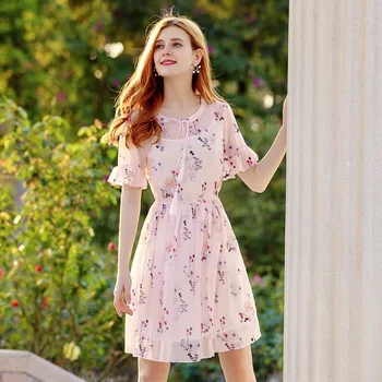 Wasteheart Summer Women Pink Chiffon A-Line Dress O Neck Printed Party Holiday Ruffles Lady Sexy Dress Plus Size Sweet Dresses
Wasteheart Summer Women Pink Chiffon A-Line Dress O Neck Printed Party Holiday Ruffles Lady Sexy Dress Plus Size Sweet Dresses