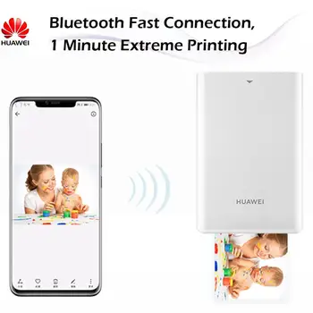 Original Huawei Zink AR Printer 300dpi Portable Photo Printer Honor Pocket Printer Bluetooth 4.1 Support DIY Share 500mAh
Original Huawei Zink AR Printer 300dpi Portable Photo Printer Honor Pocket Printer Bluetooth 4.1 Support DIY Share 500mAh