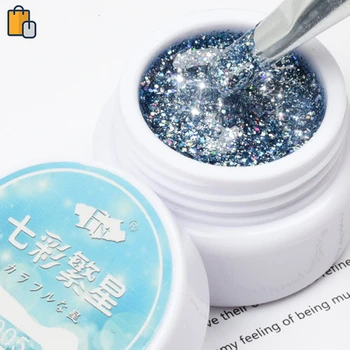 5ml 1 Bottle Stamping Gel Nail Polish Colorful Stars Canned Phototherapy Glue Nail Paint Blinking Platinum Glue Nailpolish W09 
5ml 1 Bottle Stamping Gel Nail Polish Colorful Stars Canned Phototherapy Glue Nail Paint Blinking Platinum Glue Nailpolish W09