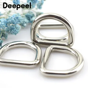 4pcs ID24mm D Ring Seamless Metal Buckle Silver Button for Bag Straps Luggage Shoes Decoration Hardware Accessories G7-3
4pcs ID24mm D Ring Seamless Metal Buckle Silver Button for Bag Straps Luggage Shoes Decoration Hardware Accessories G7-3