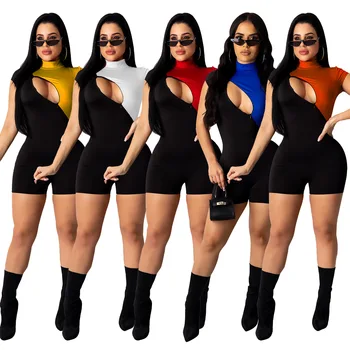 BacklakeGirls Sexy Hollow Out Black Bodycon Playsuit Women Wear Jumpsuit Summer 2020 Zip Up Party Club Romper Jumpsuits Shorts
BacklakeGirls Sexy Hollow Out Black Bodycon Playsuit Women Wear Jumpsuit Summer 2020 Zip Up Party Club Romper Jumpsuits Shorts