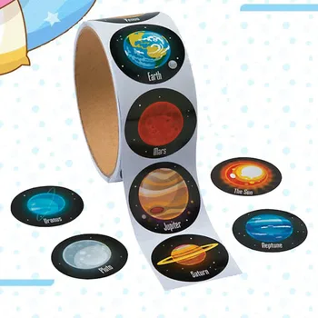 1 Roll/100pcs Planet Sticker Round Creative Decoration Sticker for Daily Planner Envelope Art Craft Computer
1 Roll/100pcs Planet Sticker Round Creative Decoration Sticker for Daily Planner Envelope Art Craft Computer