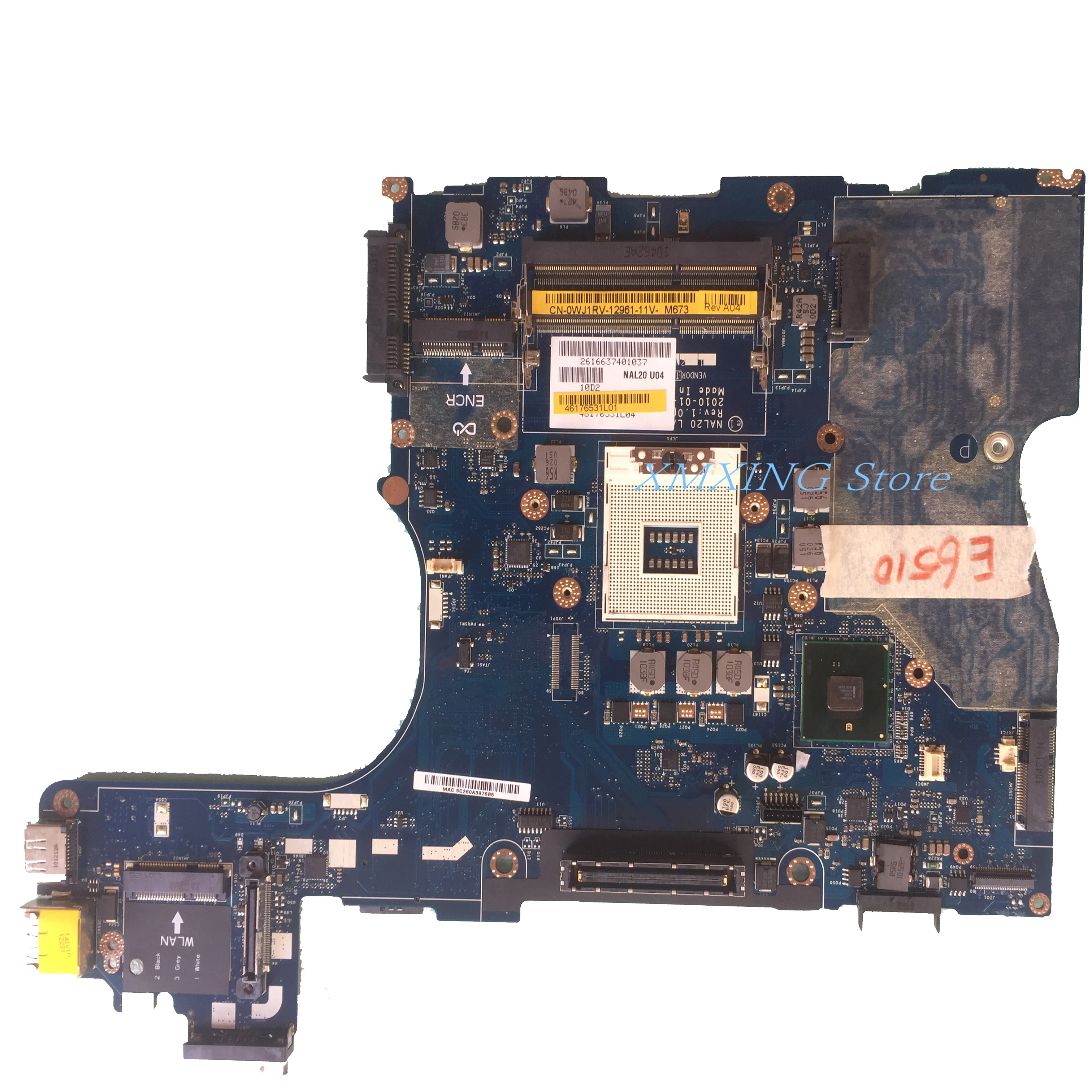 Материнская плата FULCOL для ноутбука DELL Latitude E6510, фотосессия 100% WJ1RV WJ1RV, протестирована на
Материнская плата FULCOL для ноутбука DELL Latitude E6510, фотосессия 100% WJ1RV WJ1RV, протестирована на