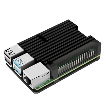 for Raspberry Pi 4 Model B Aluminum Case, Passive Cooling Aluminum Alloy Protective Shell Metal Enclosure for Raspberry Pi 4 Mod
for Raspberry Pi 4 Model B Aluminum Case, Passive Cooling Aluminum Alloy Protective Shell Metal Enclosure for Raspberry Pi 4 Mod