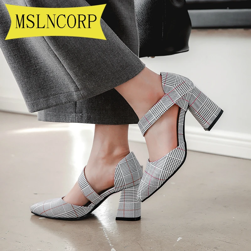 Plus Size 34-48 New Women Pumps Fashion Ladies Career High Heels Shoes Soft Leather Heels Shoes Woman Pointed Toe Non-slip Brand
Plus Size 34-48 New Women Pumps Fashion Ladies Career High Heels Shoes Soft Leather Heels Shoes Woman Pointed Toe Non-slip Brand