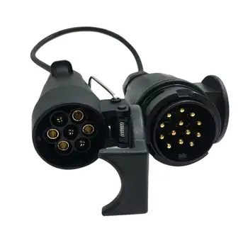 1Pc Adapter Convenient Durable Euro Vehicle Plug 13 Pin to 7 Pins Trailer Connector for Truck Car
1Pc Adapter Convenient Durable Euro Vehicle Plug 13 Pin to 7 Pins Trailer Connector for Truck Car
