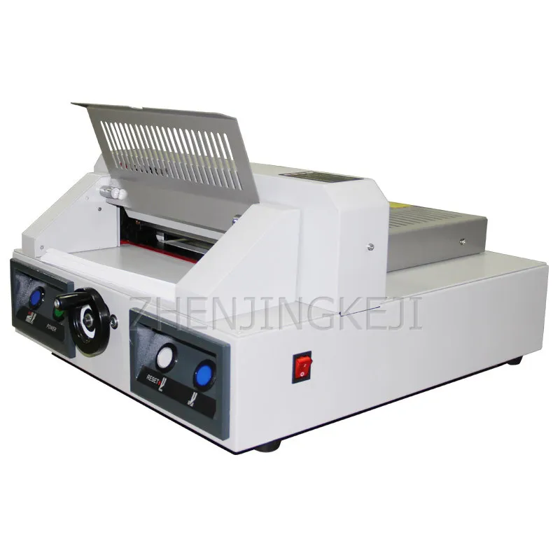 220V Small Cut Paper Machine High Power Electric Desktop Biding Document Bill Paper Binding Cut Paper Knife Crop Machine Sharp
220V Small Cut Paper Machine High Power Electric Desktop Biding Document Bill Paper Binding Cut Paper Knife Crop Machine Sharp