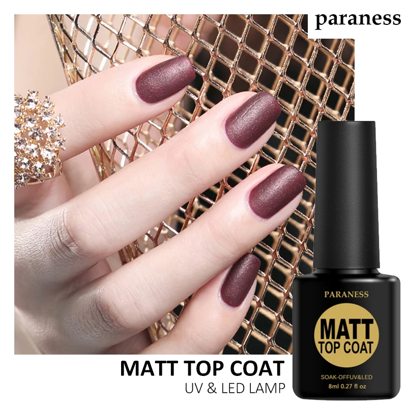 Paraness 1Pcs Top Nail Glue UV Gel for Nails Varnish Esmalte Gel Lacquer Transparent Cosmetic Matte Top Coat Gel Nail Polish
Paraness 1Pcs Top Nail Glue UV Gel for Nails Varnish Esmalte Gel Lacquer Transparent Cosmetic Matte Top Coat Gel Nail Polish