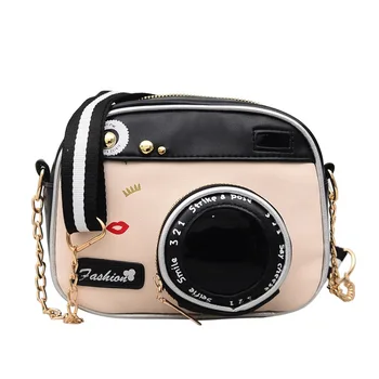Women's Crossbody Bag Cartoon Camera Bag Fashionable Women Bag European-style Shoulder Metal Chain Mobile Coin Bags 2020 Summer
Women's Crossbody Bag Cartoon Camera Bag Fashionable Women Bag European-style Shoulder Metal Chain Mobile Coin Bags 2020 Summer