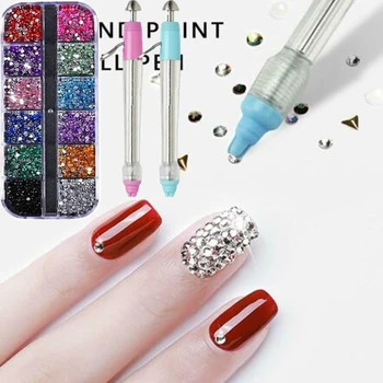 Multifunctional Nail Point Drill Pen DIY Diamond Painting Cross Stitch Embroidery Kit Nail Point Drill Pen / Rhinestone
Multifunctional Nail Point Drill Pen DIY Diamond Painting Cross Stitch Embroidery Kit Nail Point Drill Pen / Rhinestone
