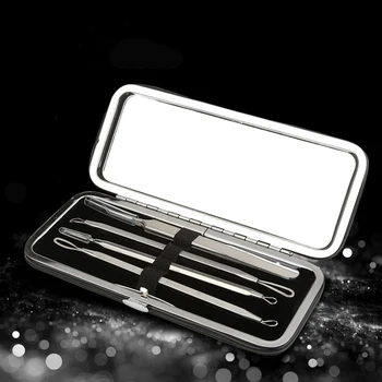 4Pcs/Set Stainless Steel Blackhead Pimple Needles Acne Extractor Remover Blemish Treatment Face Skin Care Extract Remover Tools
4Pcs/Set Stainless Steel Blackhead Pimple Needles Acne Extractor Remover Blemish Treatment Face Skin Care Extract Remover Tools