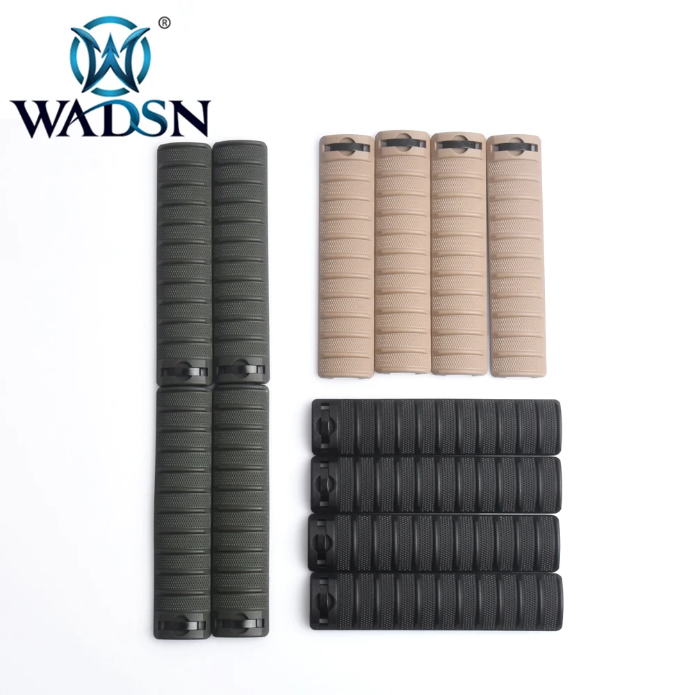 WADSN 4Pcs/Pack Tacitcal Knights Armament II Rail Cover Airsoft Handguard Fit 20mm Picatiny Rails Softair Weapon Light Accessory
WADSN 4Pcs/Pack Tacitcal Knights Armament II Rail Cover Airsoft Handguard Fit 20mm Picatiny Rails Softair Weapon Light Accessory