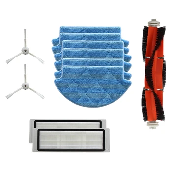 11Pcs for Xiaomi Robot Vacuum Cleaner Parts Main Roller Brush HEPA Filter Side Brush Mop Cloth Replacement
11Pcs for Xiaomi Robot Vacuum Cleaner Parts Main Roller Brush HEPA Filter Side Brush Mop Cloth Replacement