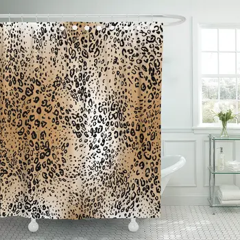 Brown Animal Leopard Skin Pattern Fur Wild Cat Abstract Shower Curtain Waterproof Polyester 60 x 72 inches Set with Hook
Brown Animal Leopard Skin Pattern Fur Wild Cat Abstract Shower Curtain Waterproof Polyester 60 x 72 inches Set with Hook