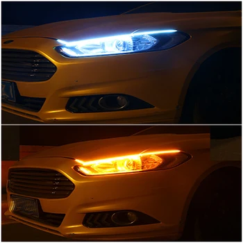 2x Ultrafine DRL LED Daytime Running Lights Turn Signal Led Strip Car Light Accessories Turn signal Yellow Waterproof
2x Ultrafine DRL LED Daytime Running Lights Turn Signal Led Strip Car Light Accessories Turn signal Yellow Waterproof