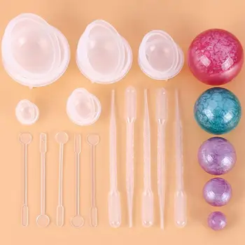 1 Set Sphere Silicone Resin Molds Round Silicone Mold with Pipettes Stir Bar Tools for Resin Jewelry Soap Candle DIY Making Tool
1 Set Sphere Silicone Resin Molds Round Silicone Mold with Pipettes Stir Bar Tools for Resin Jewelry Soap Candle DIY Making Tool