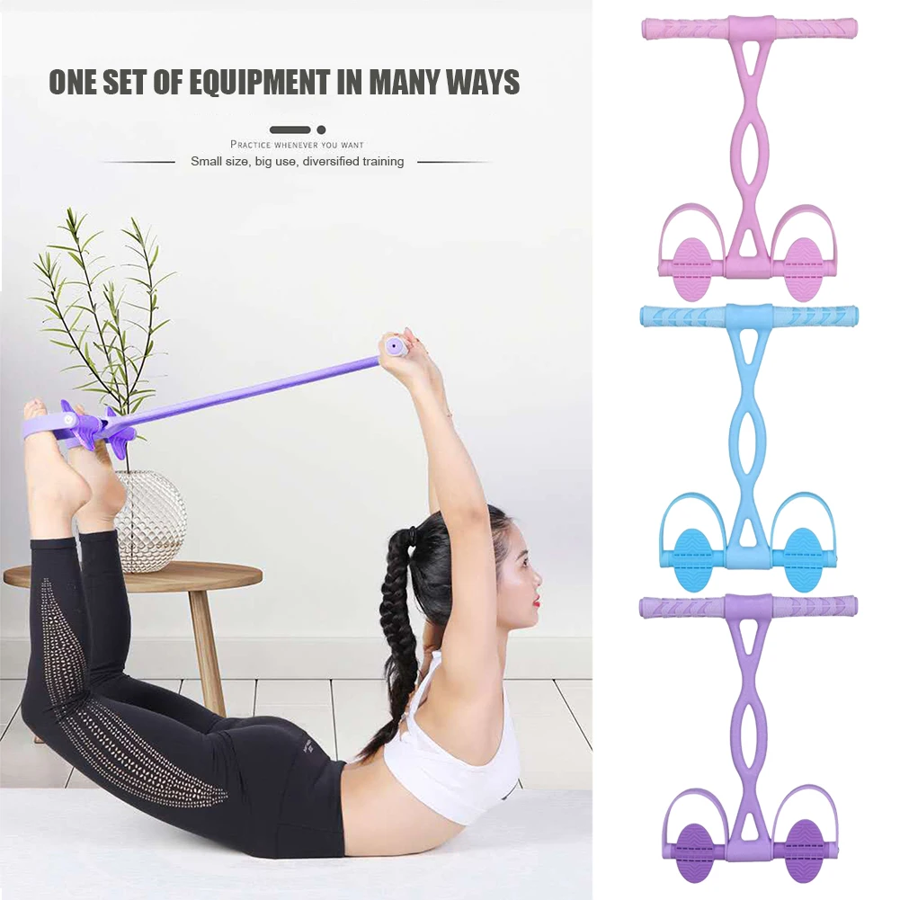 Multi-function Arm Leg Tummy Training Foot Sit-up Pedal Rally TPR Tension Resistance Pull Rope Pilates Yoga Fitness Equipment
Multi-function Arm Leg Tummy Training Foot Sit-up Pedal Rally TPR Tension Resistance Pull Rope Pilates Yoga Fitness Equipment