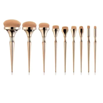 9 pcs Makeup Brush Set Multi-Function Beauty Tools Powder Foundation Brush Gold
9 pcs Makeup Brush Set Multi-Function Beauty Tools Powder Foundation Brush Gold