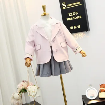 Girls' suits 2020 new girls net red foreign fashion autumn clothes children girls suit skirts 
Girls' suits 2020 new girls net red foreign fashion autumn clothes children girls suit skirts