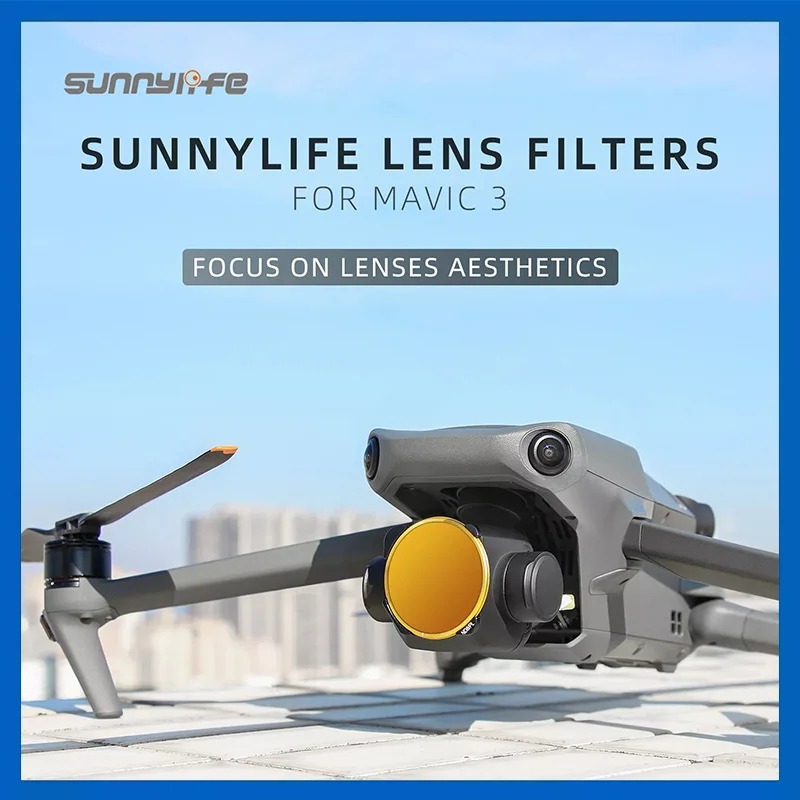 Фильтр объектива Sunnylife MCUV ND8 ND16 регулируемые фильтры CPL ND4/PL ND32/PL аксессуары для DJI
