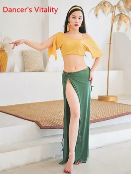 2020 Summer New Belly Dance High-end Morandi Mixed Color Sexy Show Dance Training Suit Half Sleeves Top Long Split Skirt Belly
2020 Summer New Belly Dance High-end Morandi Mixed Color Sexy Show Dance Training Suit Half Sleeves Top Long Split Skirt Belly