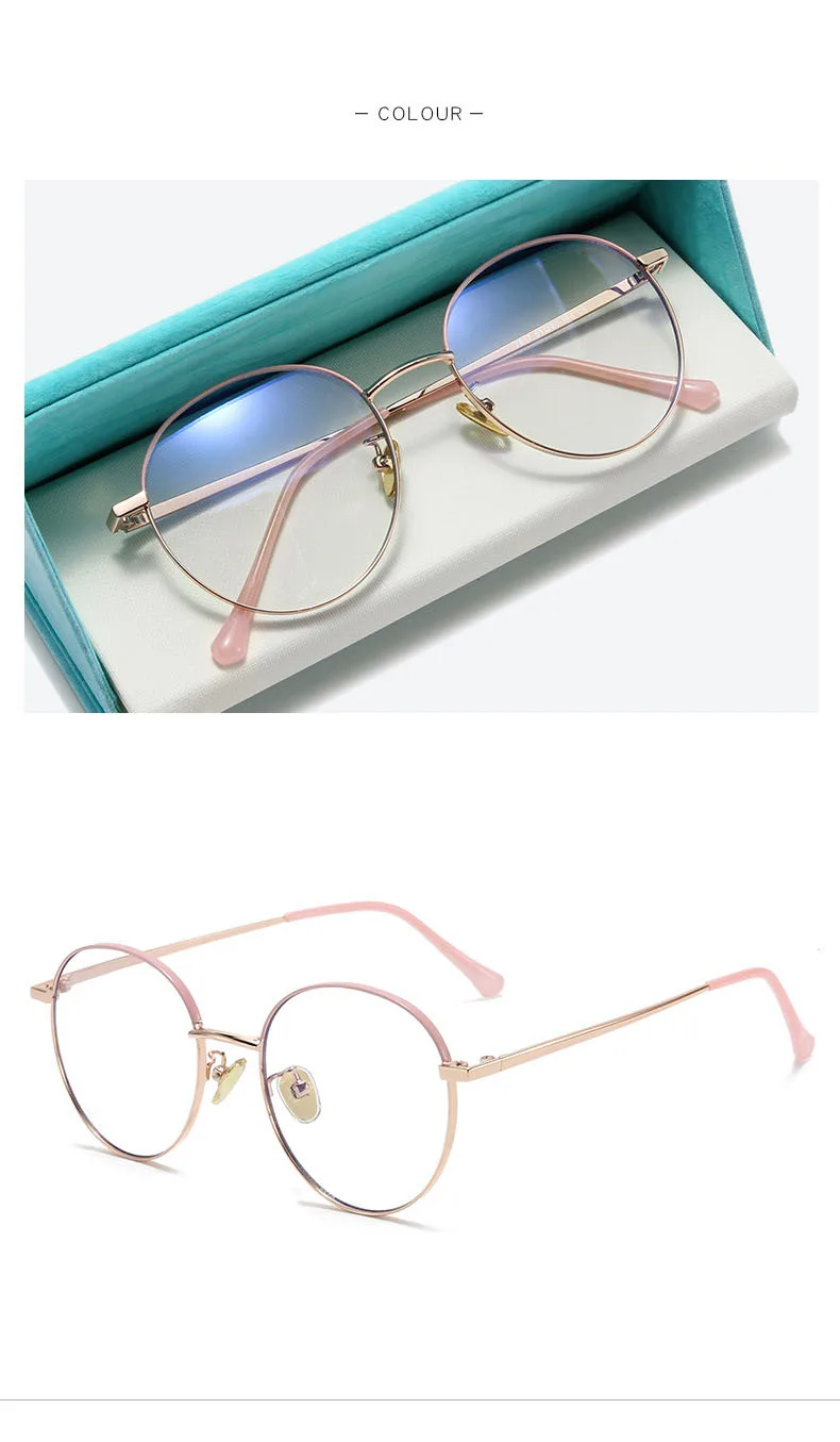 Owalne okulary korekcyjne z antyrefleksem – delikatne, metalowe cienkie ramki 19 Habee7d10754344e592602e203005f973Q