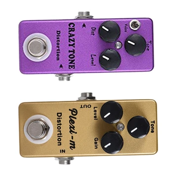 HOT-MOSKY 1Pcs CRAZY TONE RIOT Distortion Single Guitar Effect Pedal True Bypass Guitar & 1Pcs Plexi-M Electric Guitar Distortio
HOT-MOSKY 1Pcs CRAZY TONE RIOT Distortion Single Guitar Effect Pedal True Bypass Guitar & 1Pcs Plexi-M Electric Guitar Distortio