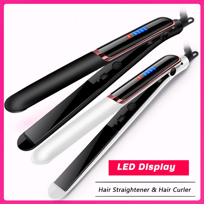 Professional Hair Straightener Curling Iron Electric Flat Iron Hair Curler Crimper 100-240V PTC Heating Up Hair Styling Tools
Professional Hair Straightener Curling Iron Electric Flat Iron Hair Curler Crimper 100-240V PTC Heating Up Hair Styling Tools