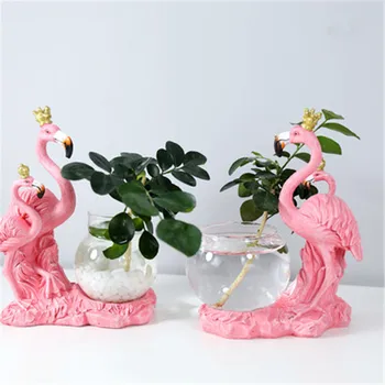 Nordic Simulation Flamingo Stereoscopic Scindapsus Hydroponic Vase Creative Living Room Desktop Small Glass Fish Tank X5864
Nordic Simulation Flamingo Stereoscopic Scindapsus Hydroponic Vase Creative Living Room Desktop Small Glass Fish Tank X5864