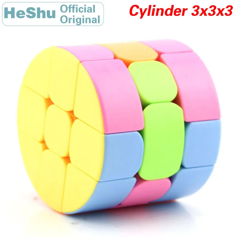 HeShu Cylinder 3x3x3 Magic Cube 3x3 Speed Twisty Puzzle Brain Teasers Challenging Intelligence Educational Toys For Children
HeShu Cylinder 3x3x3 Magic Cube 3x3 Speed Twisty Puzzle Brain Teasers Challenging Intelligence Educational Toys For Children