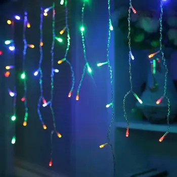 10M Waterproof Outdoor Christmas Light Droop 0.4-0.6m Led Curtain Icicle String Lights Garden Mall Eaves Decorative Lights
10M Waterproof Outdoor Christmas Light Droop 0.4-0.6m Led Curtain Icicle String Lights Garden Mall Eaves Decorative Lights