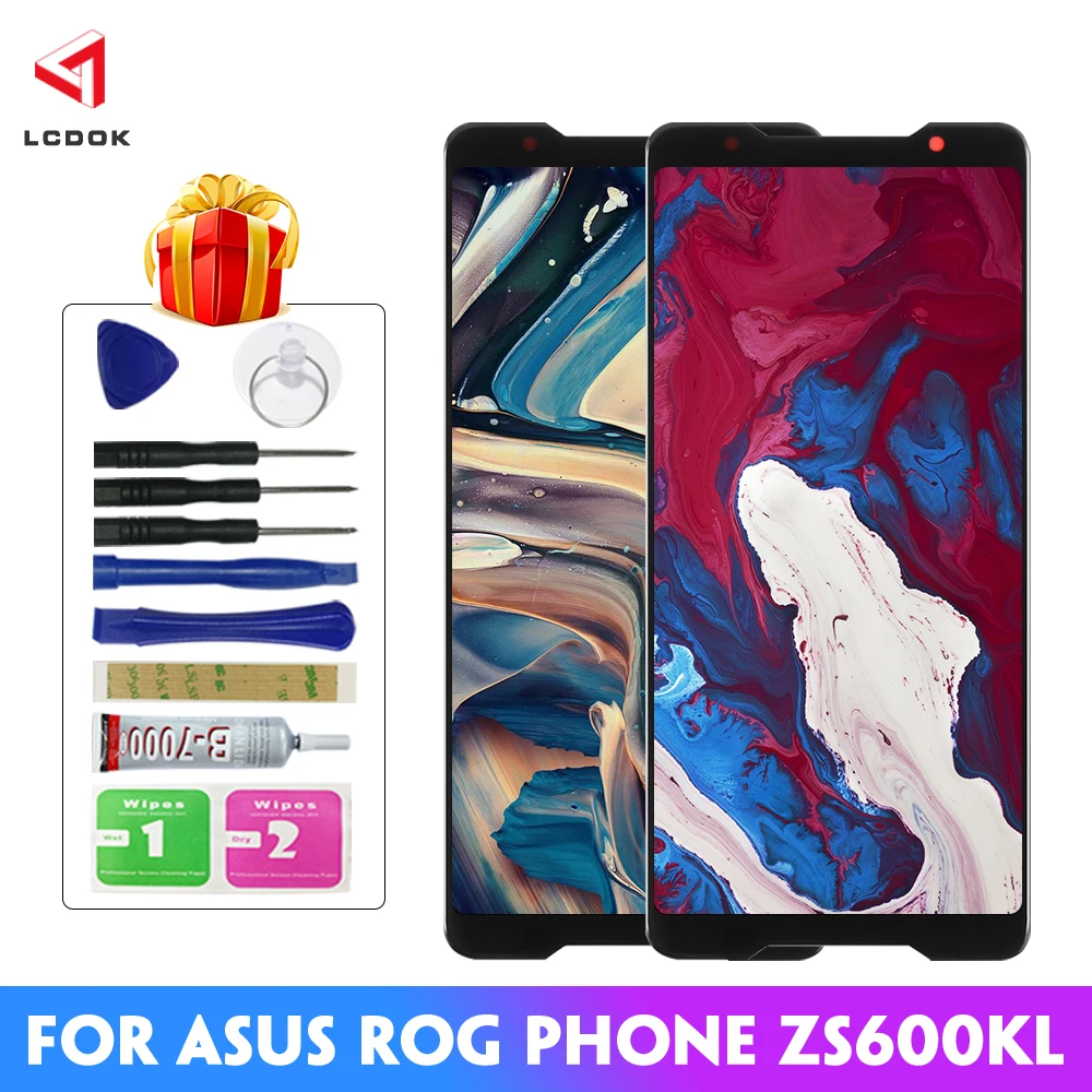 100% Tested LCD For Asus ROG Phone ZS600KL Z01QD LCD Display Touch Screen Digitizer Assembly Panel Replacement Parts For ZS600KL
100% Tested LCD For Asus ROG Phone ZS600KL Z01QD LCD Display Touch Screen Digitizer Assembly Panel Replacement Parts For ZS600KL