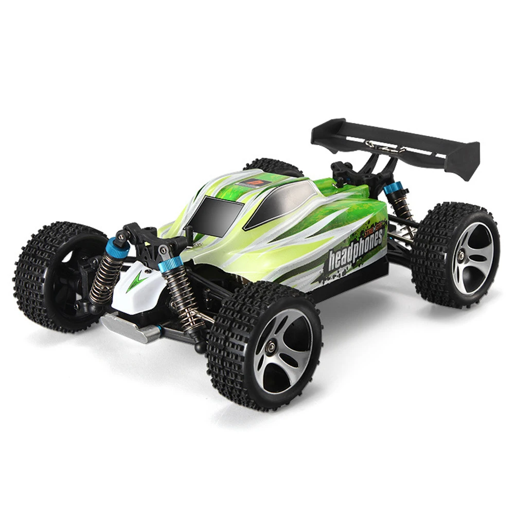 Four-Wheel Drive 2.4GHz A959-B Toy 70km/h RC Car Remote Control 1:18 Off-Road 4WD Gift Kids Buggy Racing Electric
Four-Wheel Drive 2.4GHz A959-B Toy 70km/h RC Car Remote Control 1:18 Off-Road 4WD Gift Kids Buggy Racing Electric