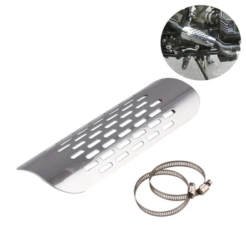 Motorcycle Chrome Heat Shield Exhaust diameter 1/7/8 "to 2/3/4" for kawasaki Harley-Davidson Cross Bones FLSTSB Heritage
Motorcycle Chrome Heat Shield Exhaust diameter 1/7/8 "to 2/3/4" for kawasaki Harley-Davidson Cross Bones FLSTSB Heritage