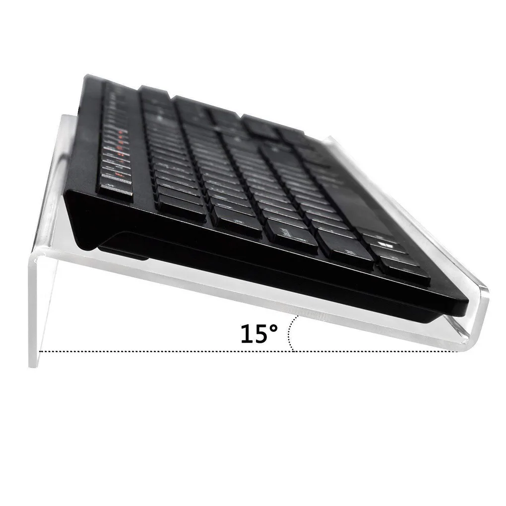 2024 New Acrylic Tilted Computer Keyboard Holder Clear Keyboard Stand for Easy Ergonomic Typing Office Desk Home SchoolAccessory
2024 New Acrylic Tilted Computer Keyboard Holder Clear Keyboard Stand for Easy Ergonomic Typing Office Desk Home SchoolAccessory