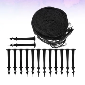 15 Pcs in 1 Set Anti-bird Net Durable Fruit Mesh Net Vegetables Farm Plant Netting Flower Net Airport Bird Fence Net with Floor
15 Pcs in 1 Set Anti-bird Net Durable Fruit Mesh Net Vegetables Farm Plant Netting Flower Net Airport Bird Fence Net with Floor
