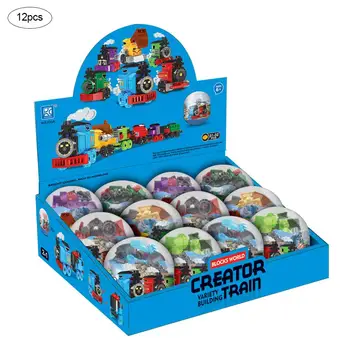 12PCS Locomotive Building Block Twisted Egg Children's Educational Enlightenment Assembling Small Particle Toy Gift
12PCS Locomotive Building Block Twisted Egg Children's Educational Enlightenment Assembling Small Particle Toy Gift