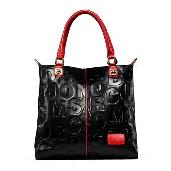 100% Genuine Leather Women Handbags 2020 New Large Capacity Brand Bag Embossed Letters Single Shoulder Fashion Big Bag
100% Genuine Leather Women Handbags 2020 New Large Capacity Brand Bag Embossed Letters Single Shoulder Fashion Big Bag