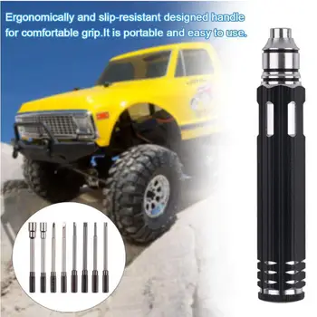 8-in-1 RC Screwdriver Tools Kit Repair Accessories for RC Helicopter RC Boat Rc Cars
8-in-1 RC Screwdriver Tools Kit Repair Accessories for RC Helicopter RC Boat Rc Cars