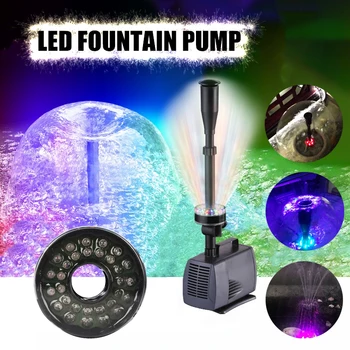 Submersible Water Pump With LED Lights Aquarium Fish Tank Pond Fountain Electric Water Feature Pump Coloreful Flashing Light
Submersible Water Pump With LED Lights Aquarium Fish Tank Pond Fountain Electric Water Feature Pump Coloreful Flashing Light