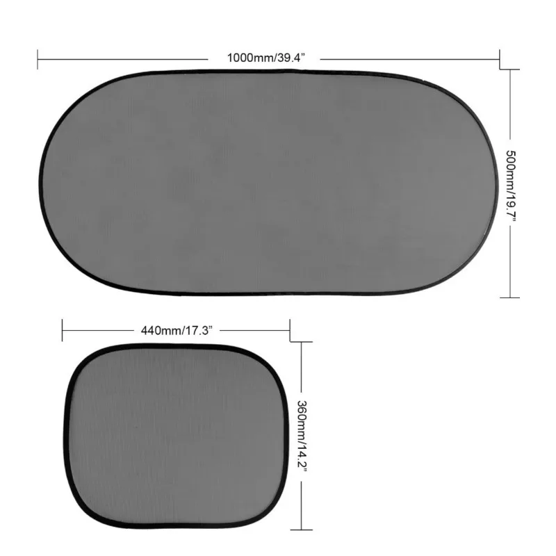 5 шт. 3D фотокатализатор черная сторона автомобильные солнцезащитные оттенки