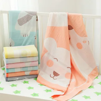 Cartoon Baby Towel Printed Bathrobe Soft Child Blanket for New Born Infant Animal Baby Wrap Swaddle Cotton Baby Bedspread Quilt
Cartoon Baby Towel Printed Bathrobe Soft Child Blanket for New Born Infant Animal Baby Wrap Swaddle Cotton Baby Bedspread Quilt