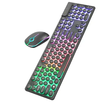 Wired Keyboard Mechanical Gaming Portable USB Keyboards Mouse Suit Backlit Keyboard Touch Mouse Set Teclado Mecanico
Wired Keyboard Mechanical Gaming Portable USB Keyboards Mouse Suit Backlit Keyboard Touch Mouse Set Teclado Mecanico