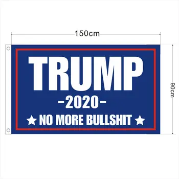 

1.5m Large Flags Donald John Trump Keep America Great Presidential Campaign Flags For Decorations Trump 2020